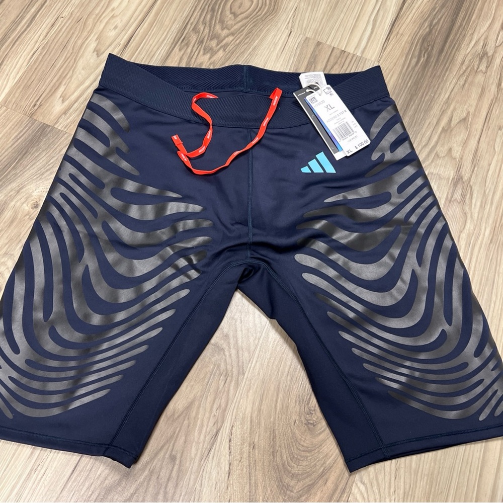 ADIDAS ADIZERO CONTROL RUNNING TIGHT SHORT- NEW W TAGS